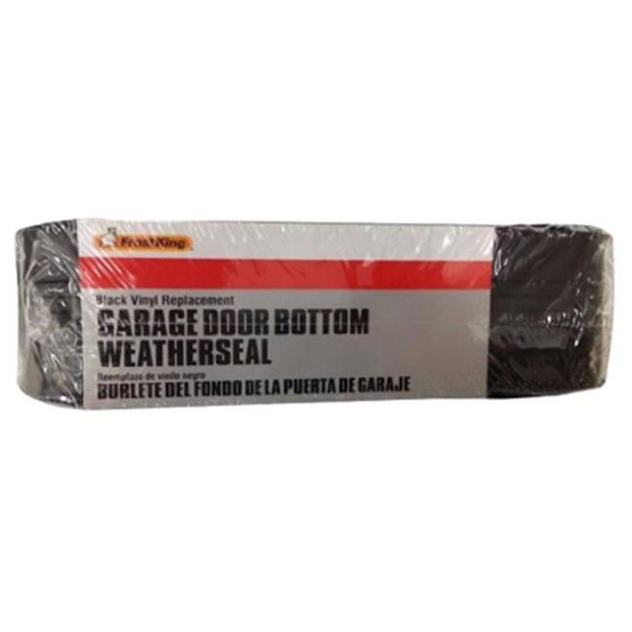 Frost King RV18 Garage Door Bottom Weather Seal, 2.75 In. x 18 Ft. - Quantity 1