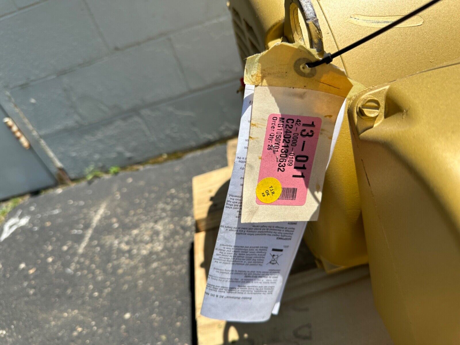 New Baldor-Reliance Motor EM2543T, 50HP, 1775RPM, 3PH, 60HZ, 326T