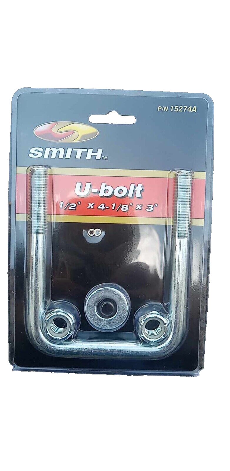 C.E. Smith U-Bolt 1/2” X 4-1/8” X 3” Brand New 12 Pieces 15274A