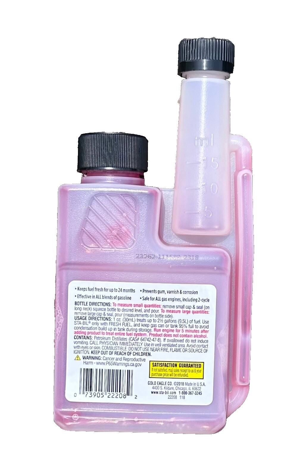 STA-BIL Oil Treatment - Case of 12 Bottles - 8 Ounce Bottles