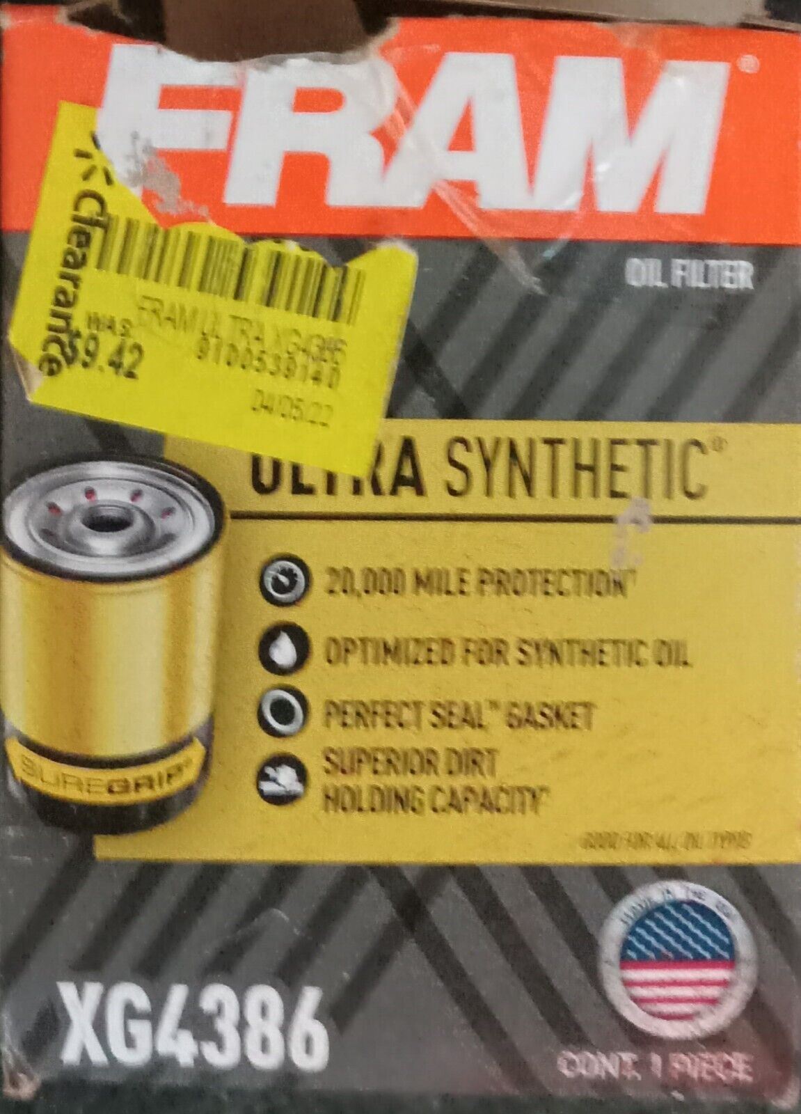 Fram Filter Bundle 8040, 9944, 10690, PH3682, TG3682, TG2870A, XG4386