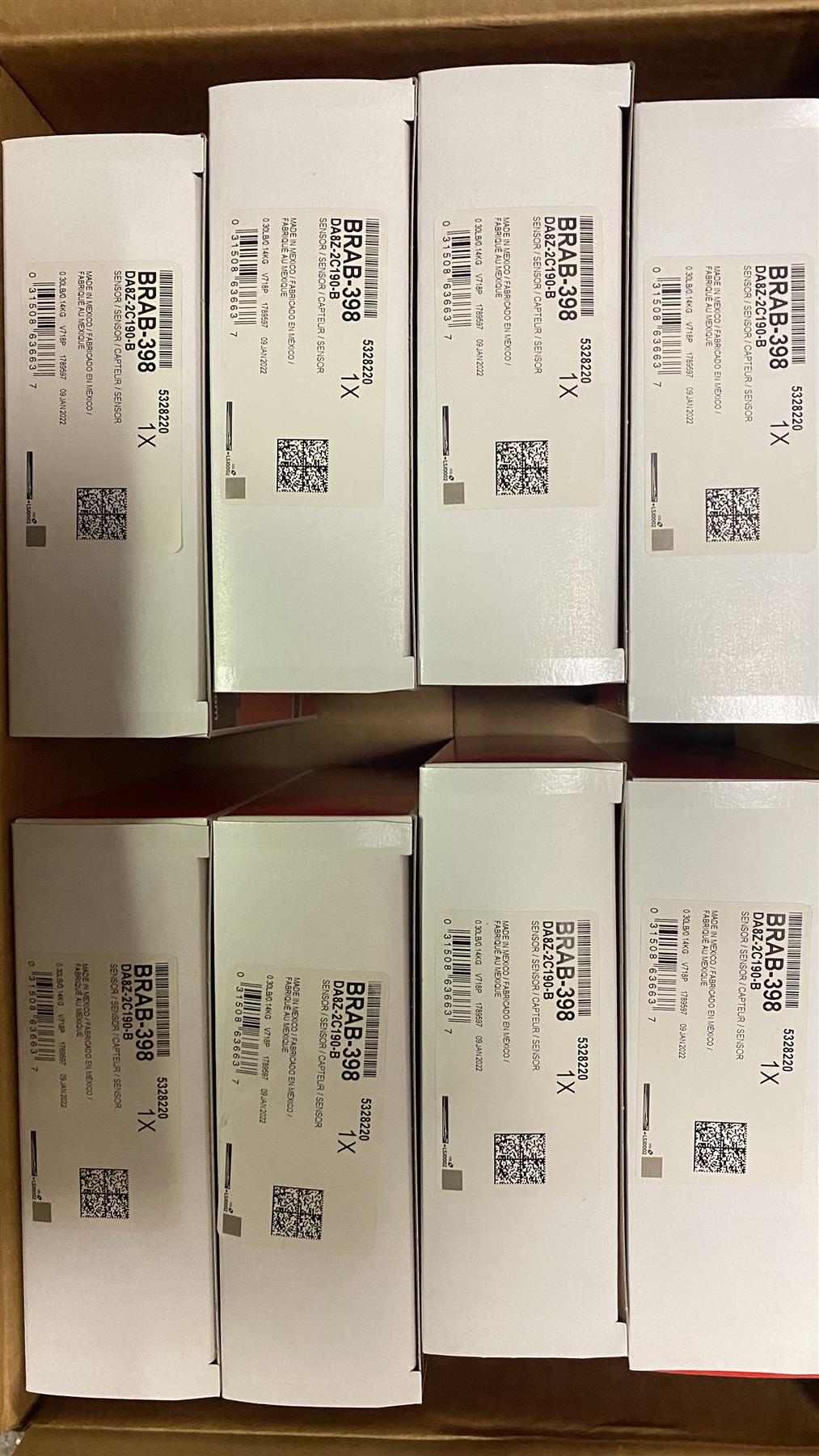 OEM | ABS Anti-lock Brakes Rear Speed Sensor Fits 13-18 Ford BRAB-398 Case of 8