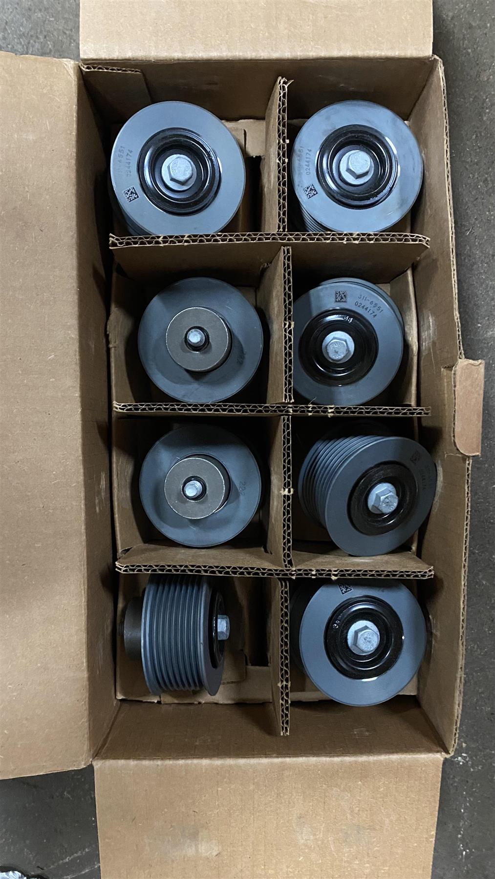 New OEM Idler Pulley for C7 C9 Caterpillar Engines 311-6551 Case of 16