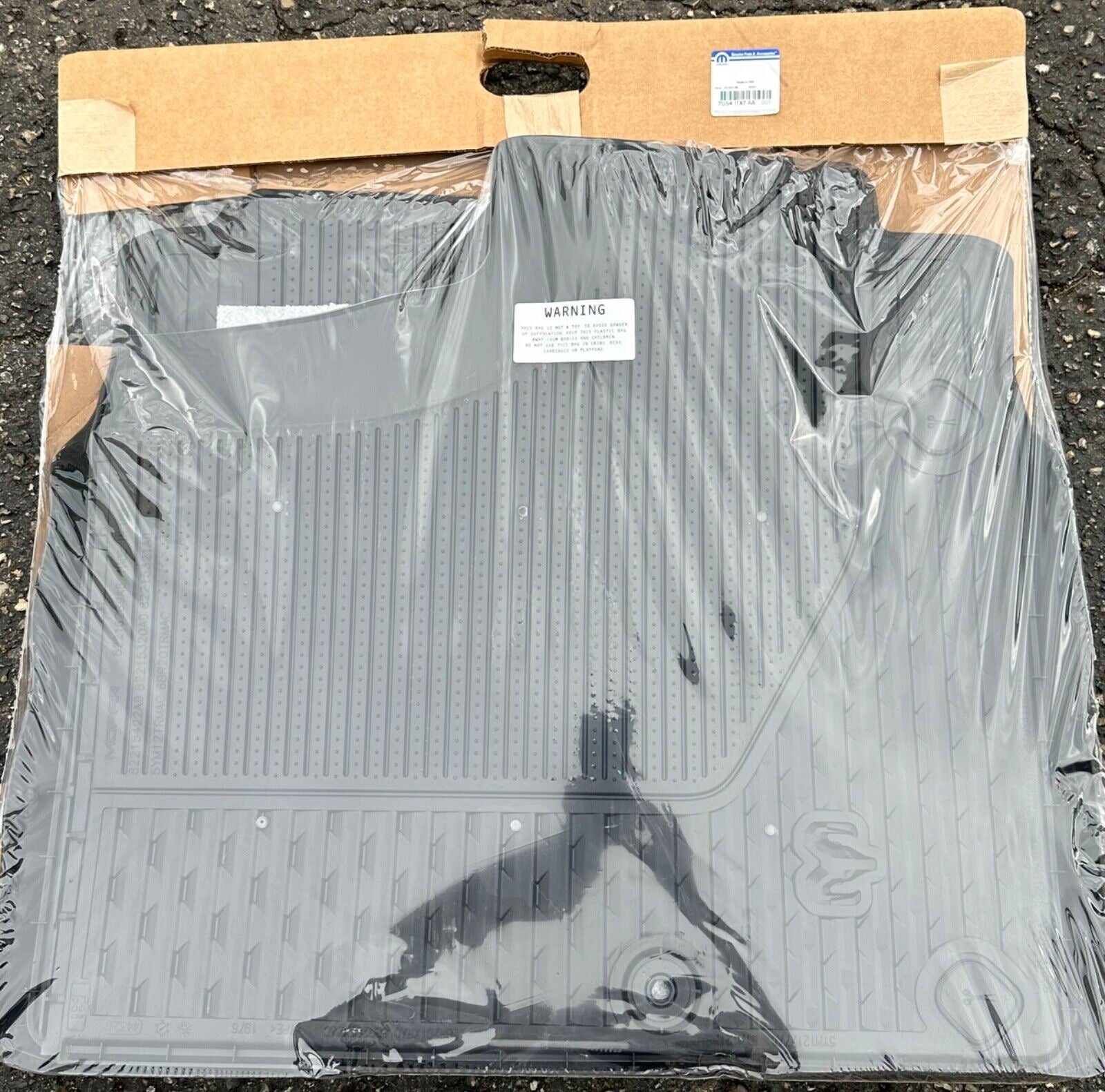 OEM New Floor Mat Set Rear fits Ram 1500 7GS4TX7AA