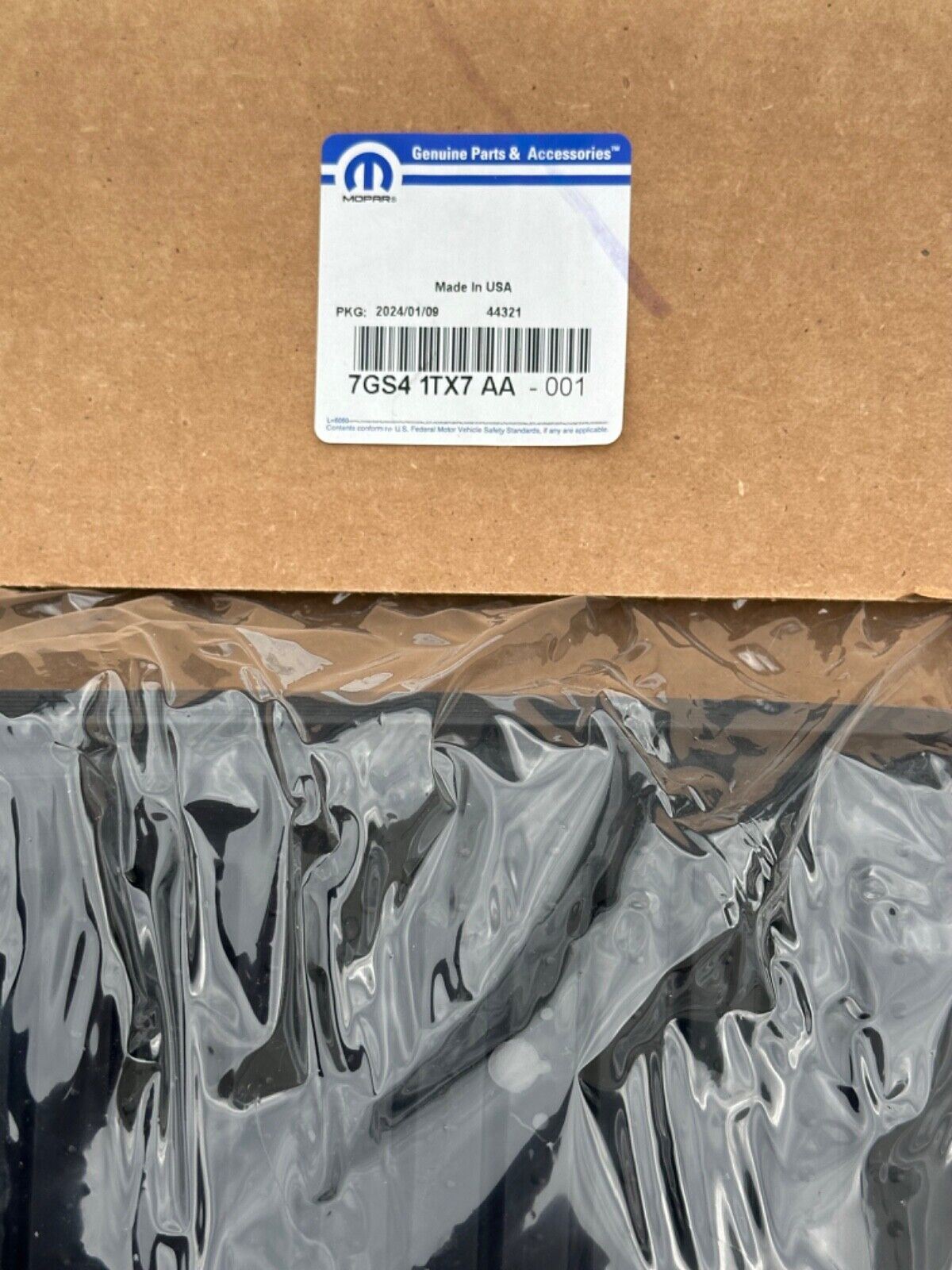 OEM New Floor Mat Set Rear fits Ram 1500 7GS4TX7AA