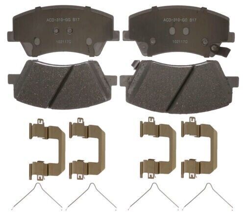 ACDelco Disc Brake Pad Set-Ceramic Disc Brake Pad 14D1912CH