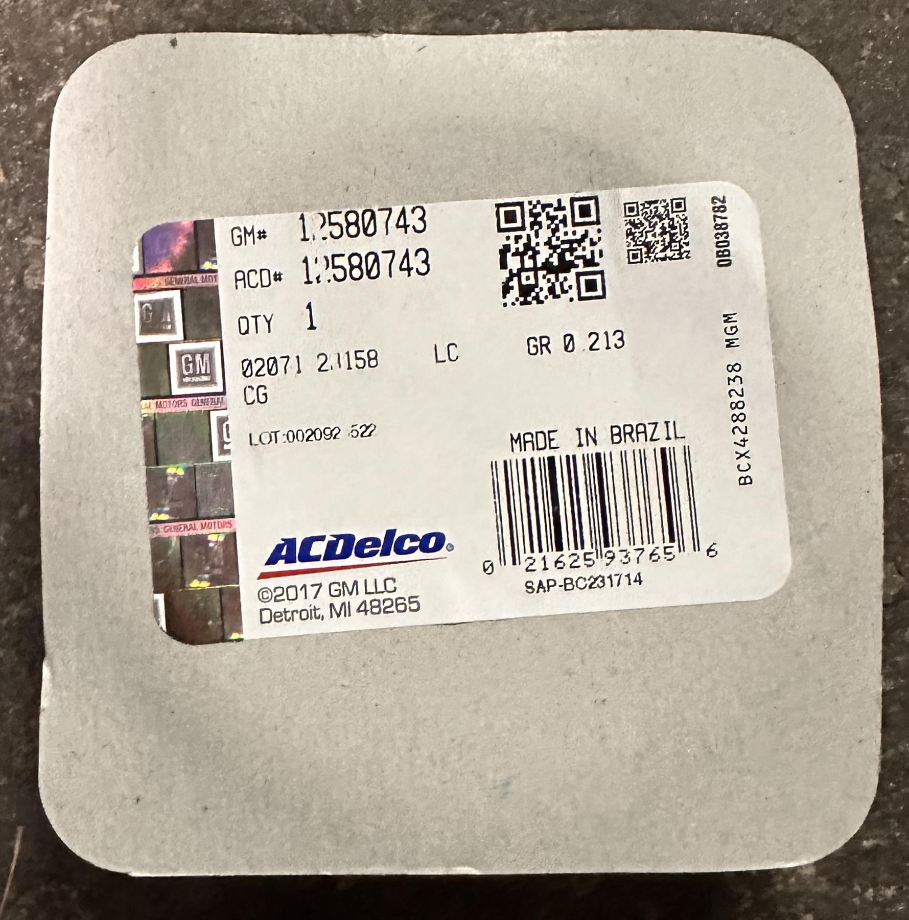 OEM | Oil Seal Front Crankshaft 8.1L fits 01 - 07 GM Case of 12