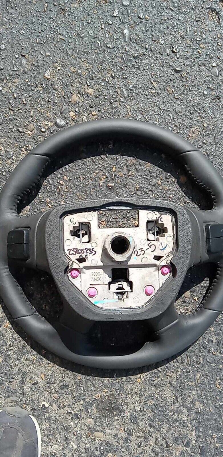 2017-2020 GMC Acadia Black Steering Wheel Vulcan 84433489