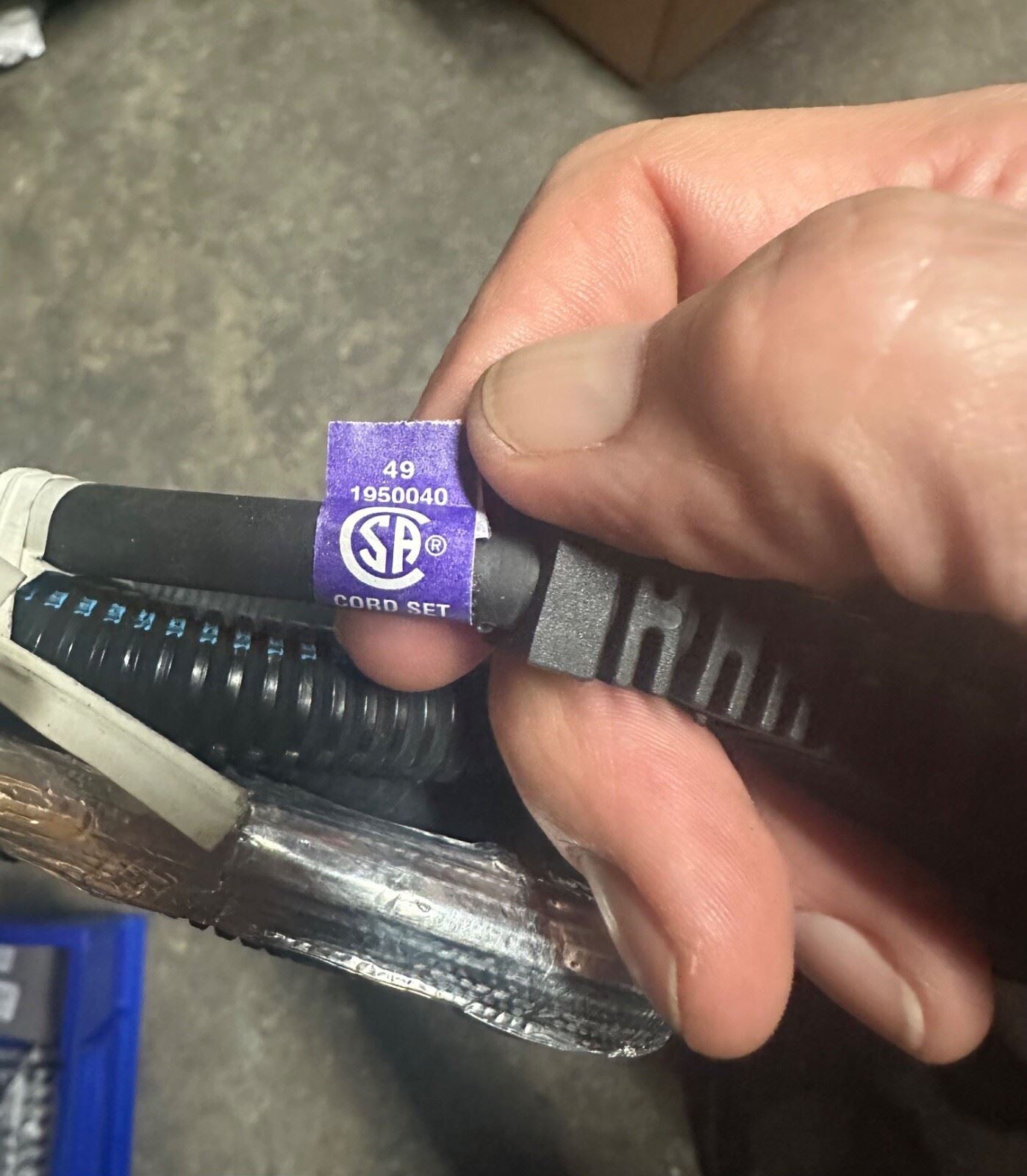 OEM |Block Heater Cord 19301659 fits 2001-2018 6.6L Duramax Diesel Engine