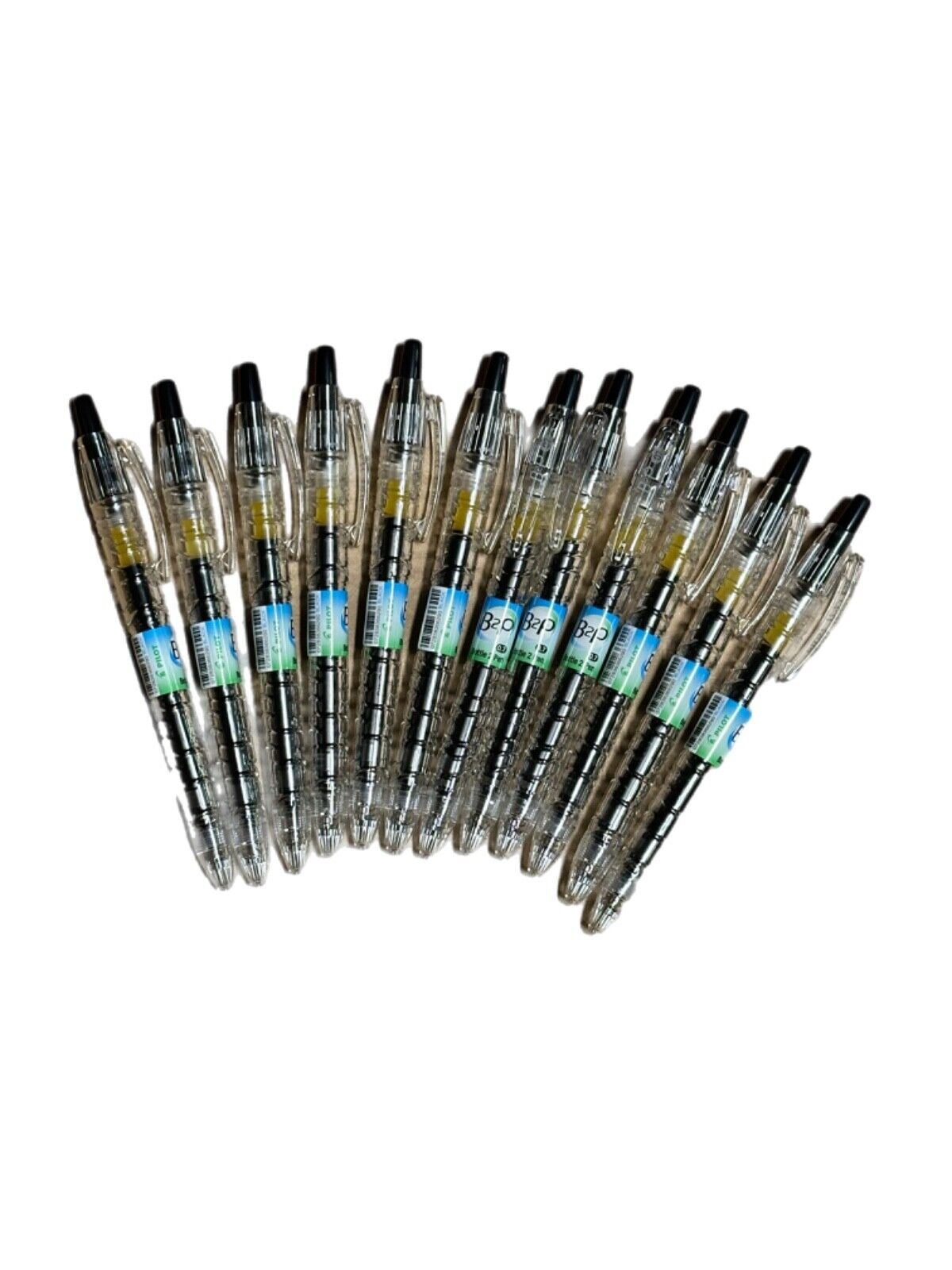 Pilot B2P Pen 36629, Bottle 2 Pen, Black Gel Ink, 0.7 Fine Rollerball, Box of 12