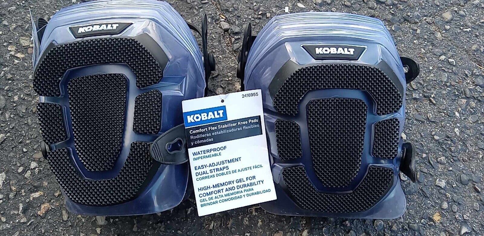 New KOBALT Comfort Flex Stabilizer Knee Pads Lot of 2 2416955