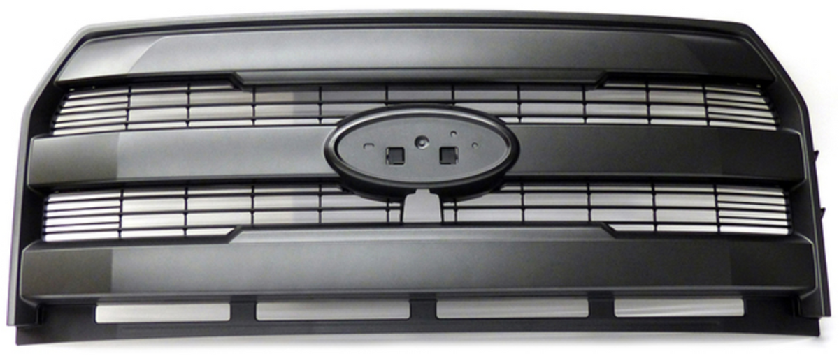 Genuine Ford FL3Z-8200-RA Front Grille - 3-Bar Magnetic Gray for 2015-17 F-150