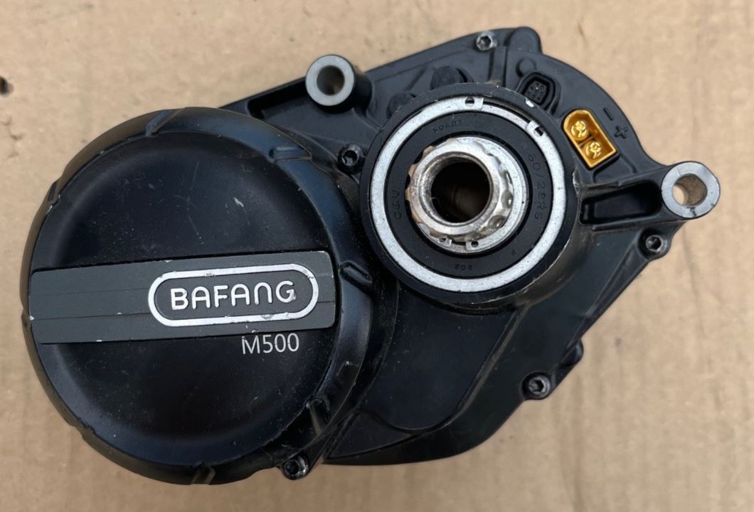 BAFANG M500 E-Bike Mid-Drive Motor Unit Replacement Part, Black