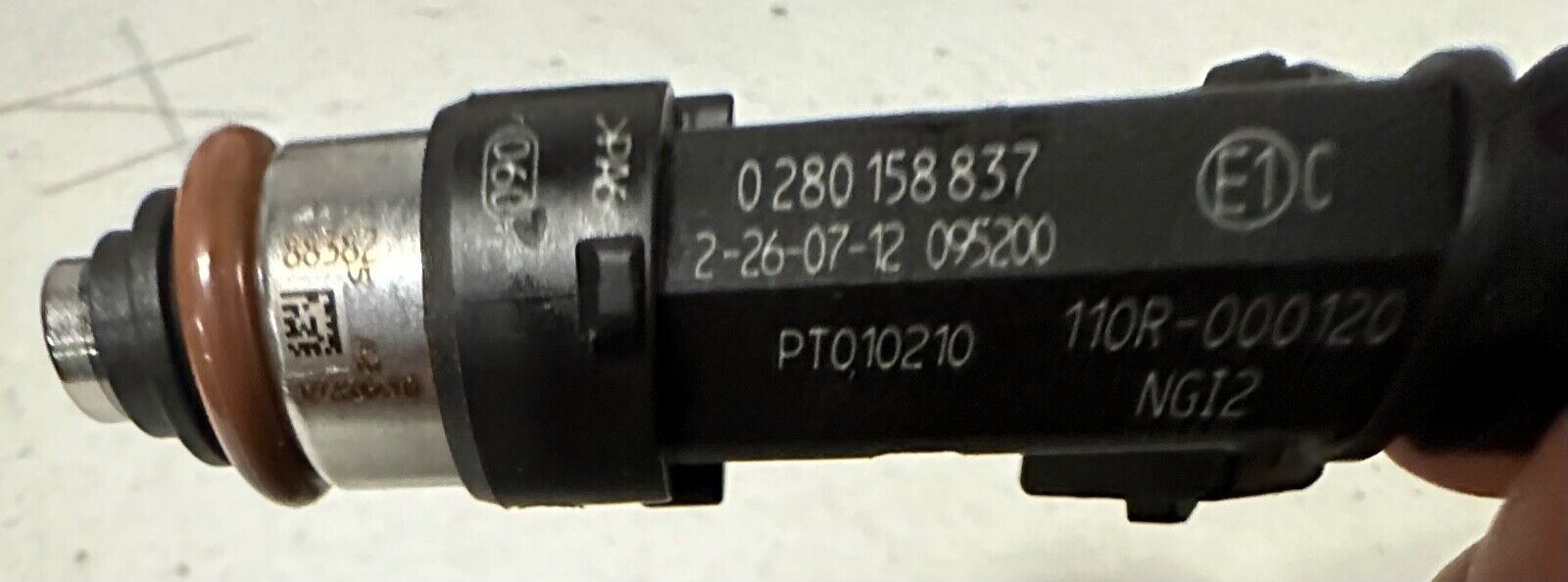 New Genuine CNG Port Fuel Injector by Bosch 0280158837 1PC