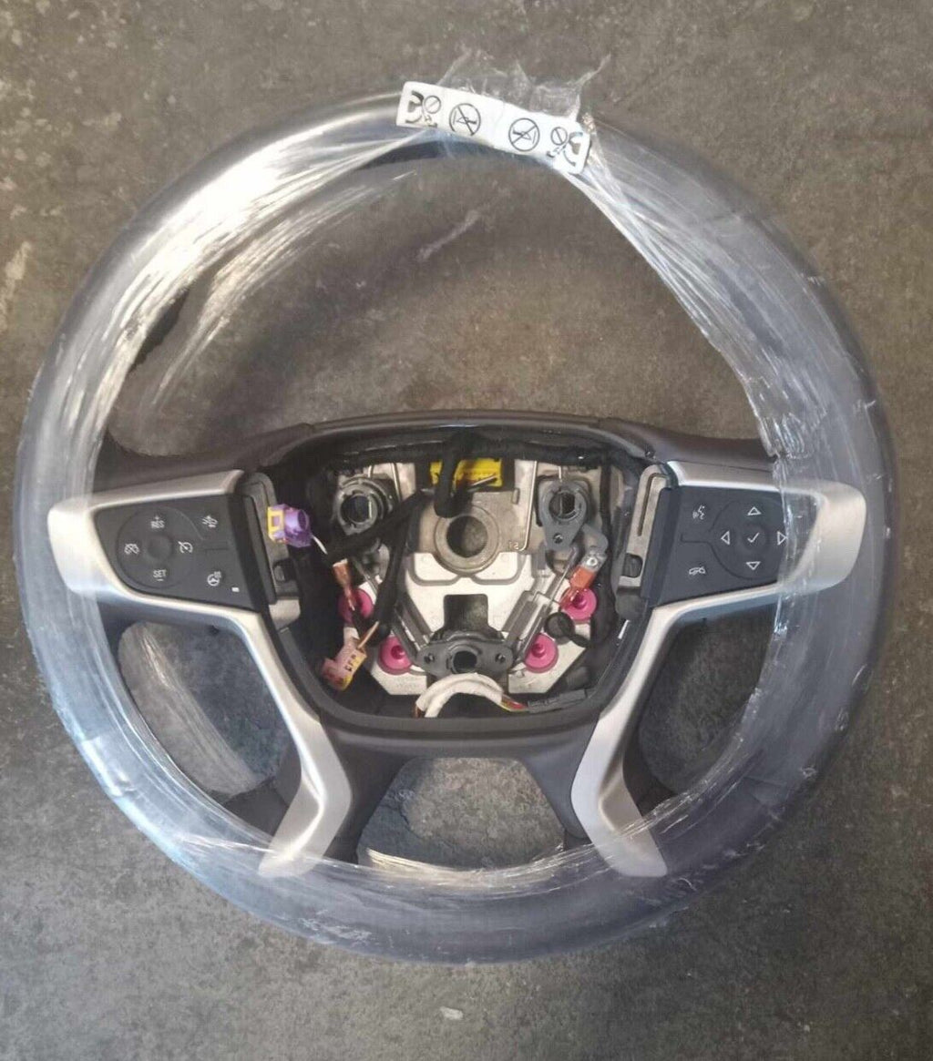 OEM 2021-2022 GMC Acadia Cream Black Steering Wheel 84994090