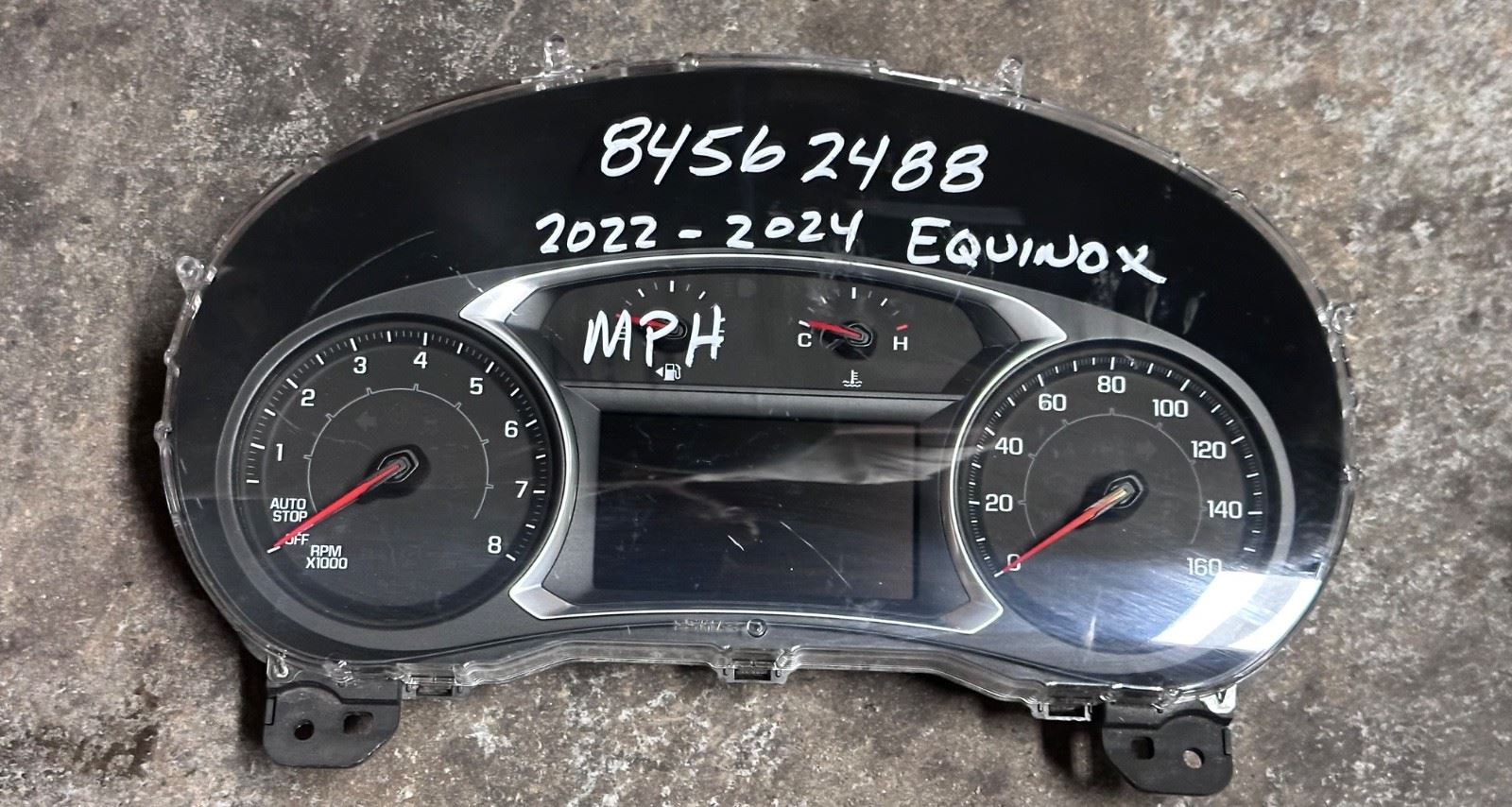 OEM | Instrument Speedometer Cluster fits 2022 - 2024 Equinox MPH 84562488