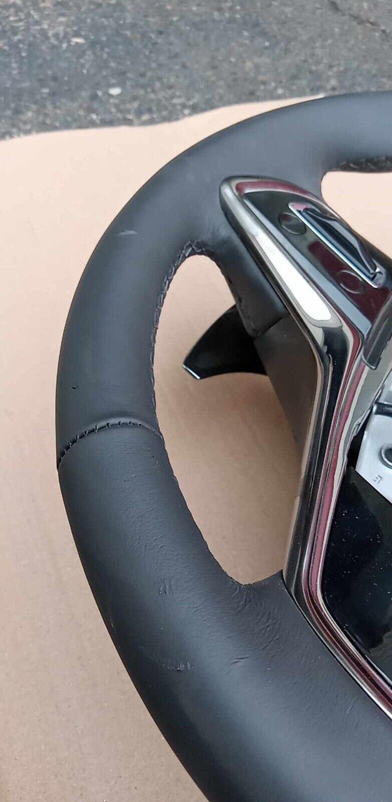 OEM 2014-2019 Cadillac ATS Steering Wheel Paddle Shift Heated 23114433#B