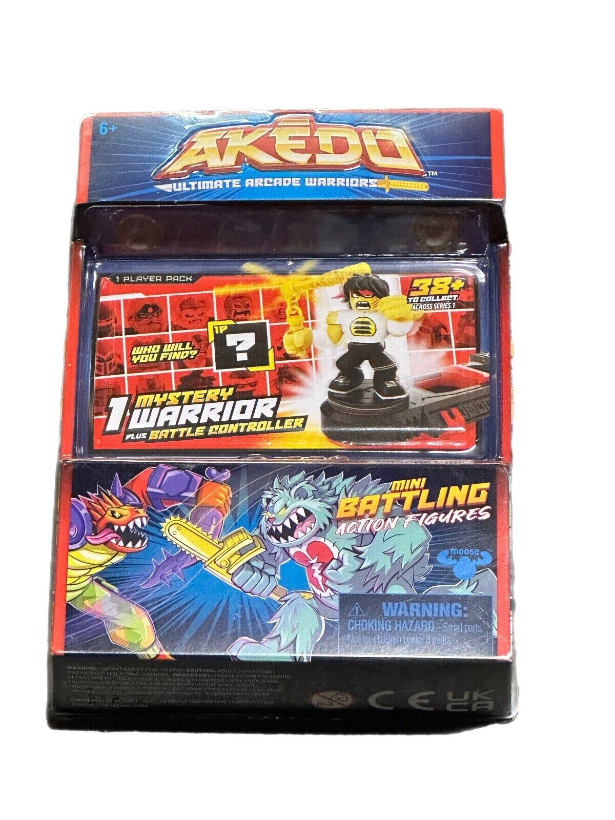 Akedo Ultimate Arcade Warriors Mini Battling Action Figure - NEW