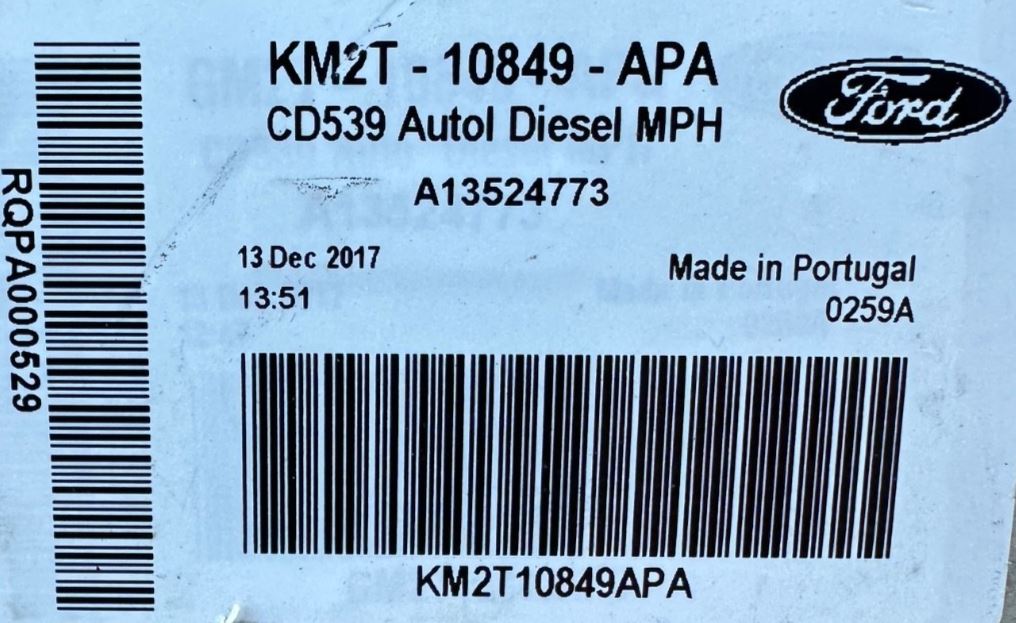 OEM | Speedometer Instrument Cluster Fits 2015 Galaxy Ford EM2T10849AMJ