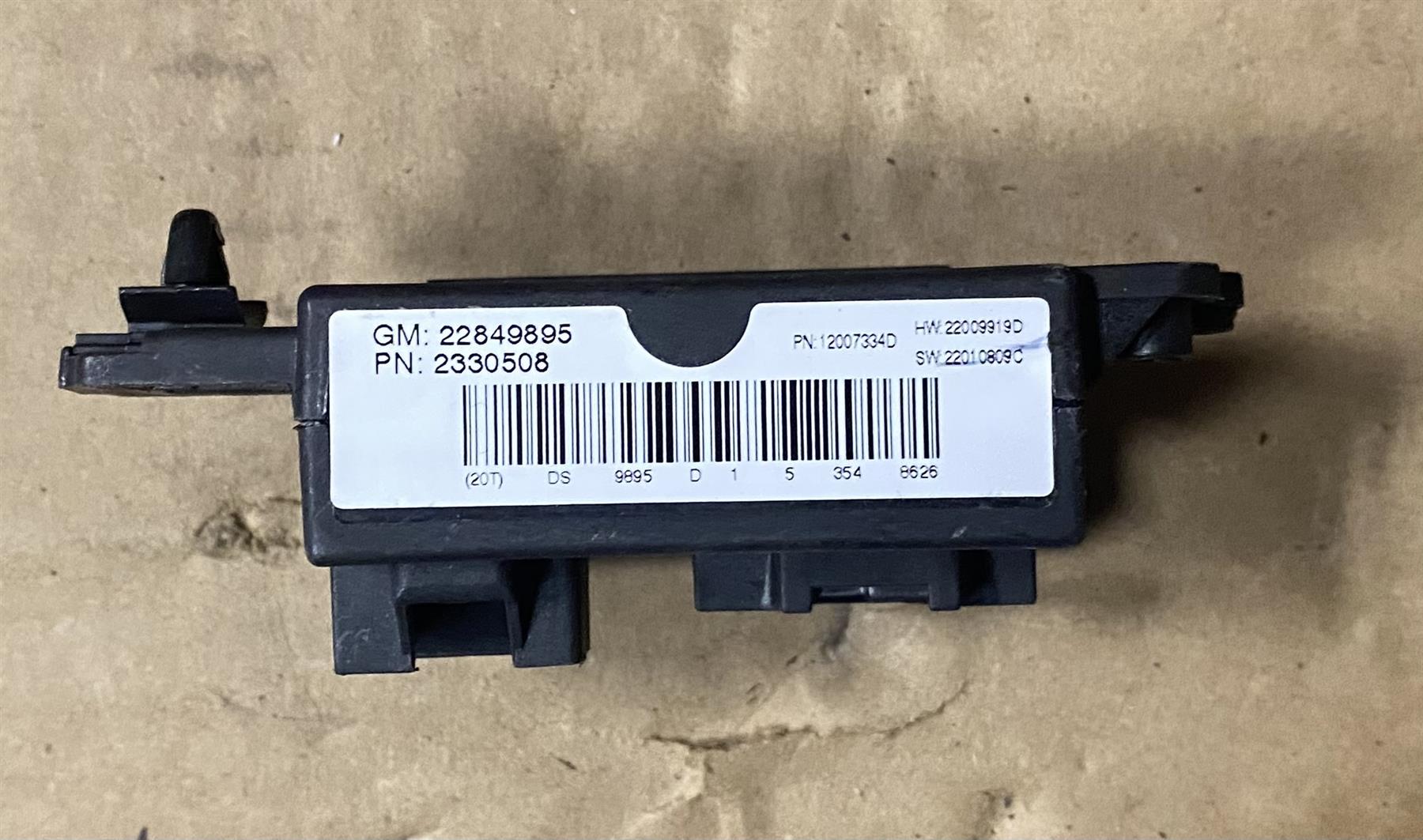 Genuine GM 22849895 Seat Heater Control Module