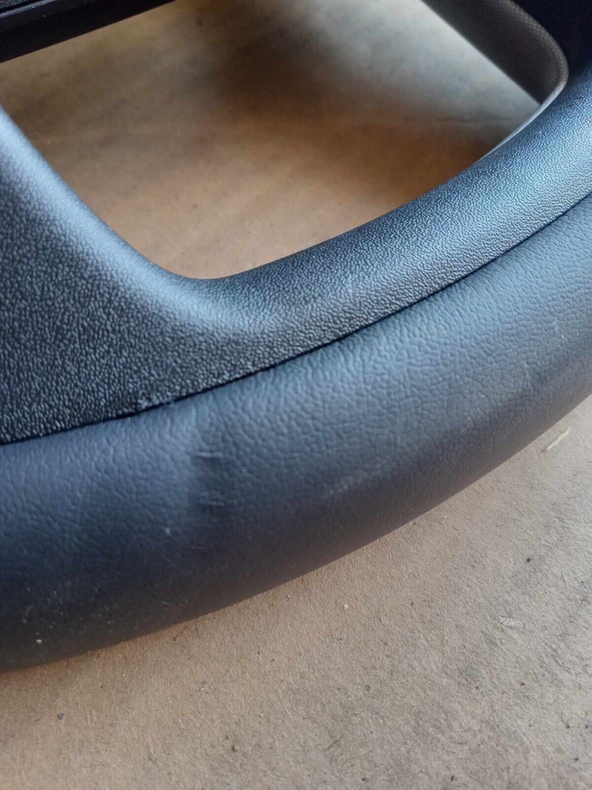 OEM 19-22 GMC Sierra 1500 Black Leather Steering Wheel 84946331