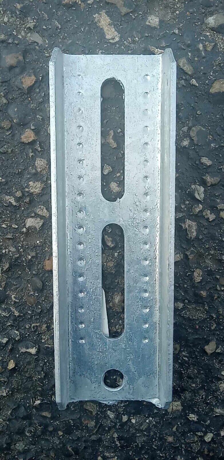 CE Smith Bolster Bracket Galvanized , 8",  Double Slot, Case of 12 10100G40