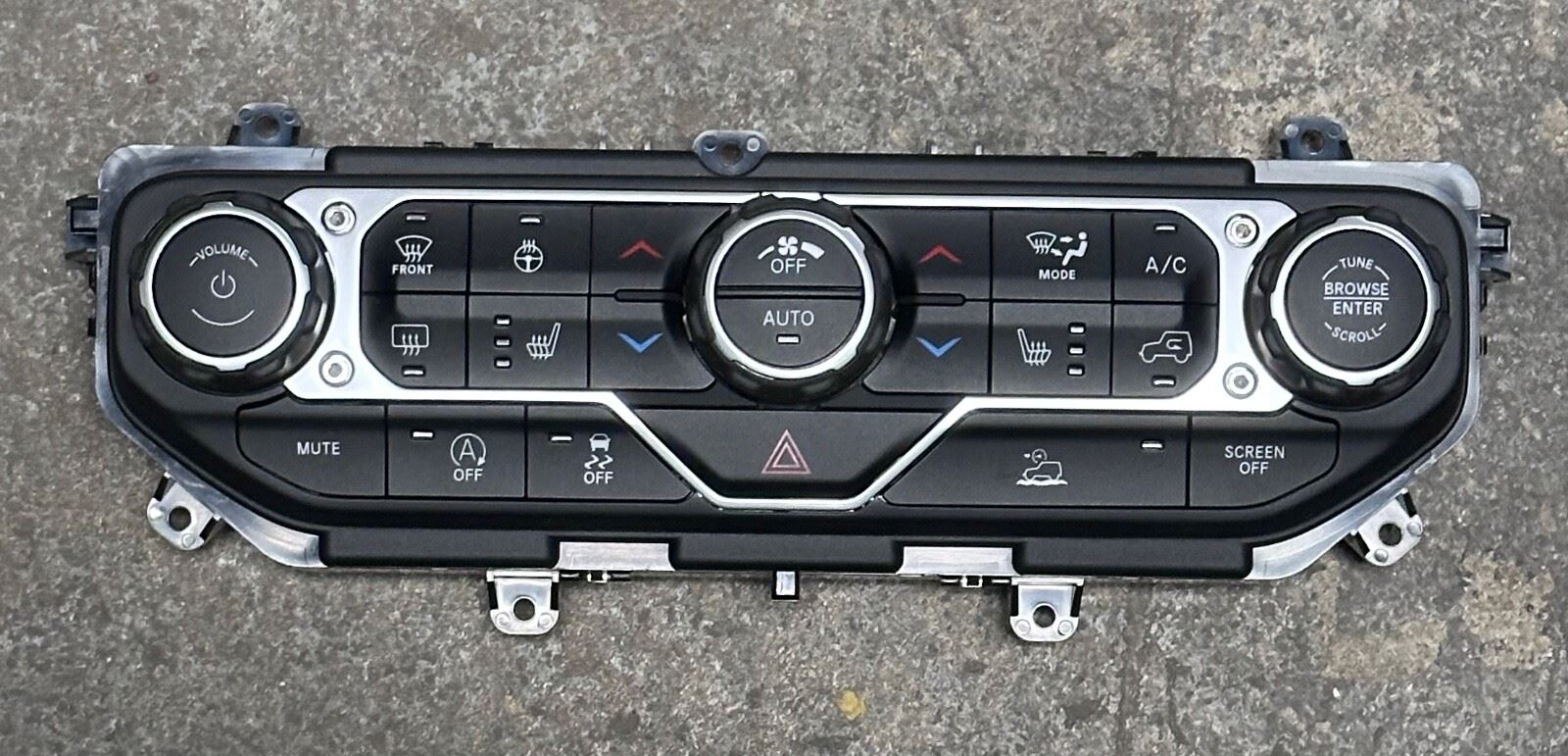 OEM | Climate Control Switch fits Jeep Wrangler Gladiator 2021 - 2024 7BU54DX9AA