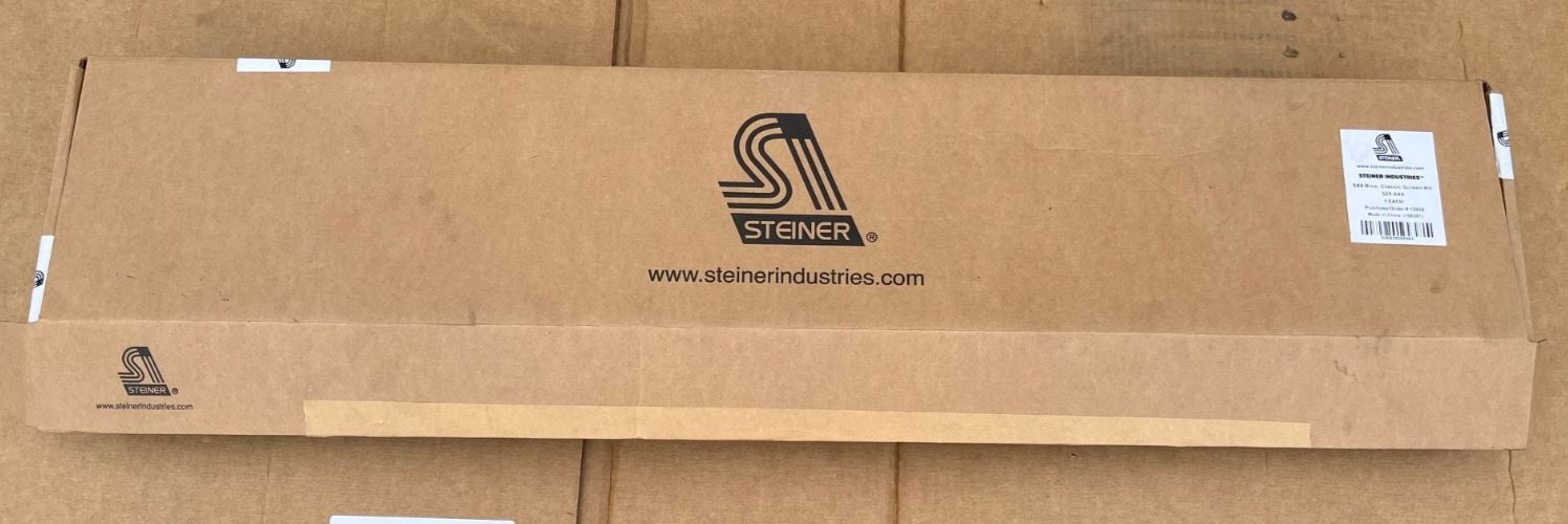 Steiner Protect-O-Screen Welding Screen 6x8 ft Transparent Vinyl Safety Curtain