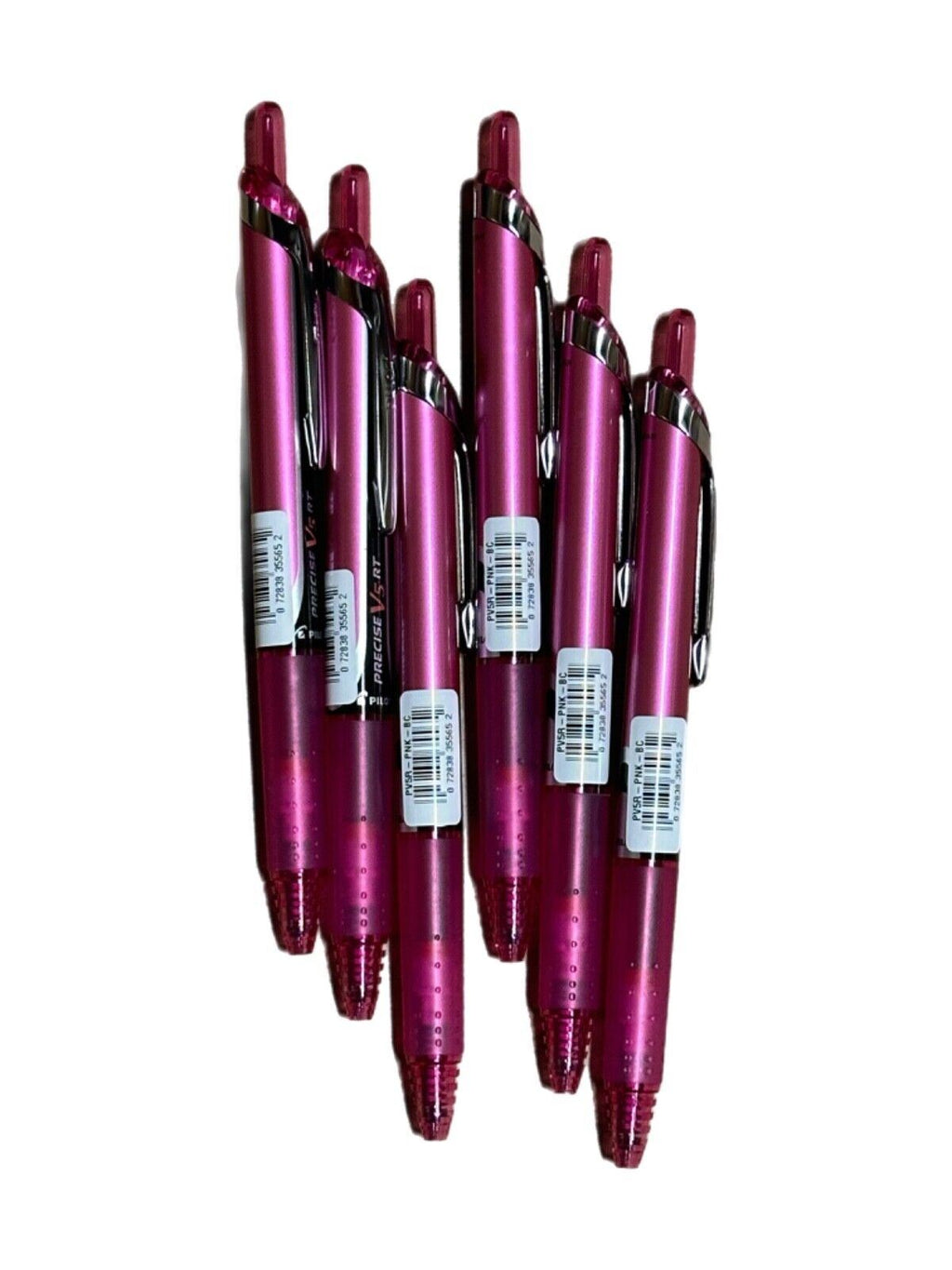 New Pilot Precise XFine Tip 0.5mm V5 RT in Pink - 6 Pack