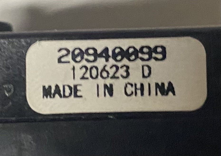 Genuine GM 20940099 Turn Signal & Headlamp Dimmer Switch (ACDelco D6254E)
