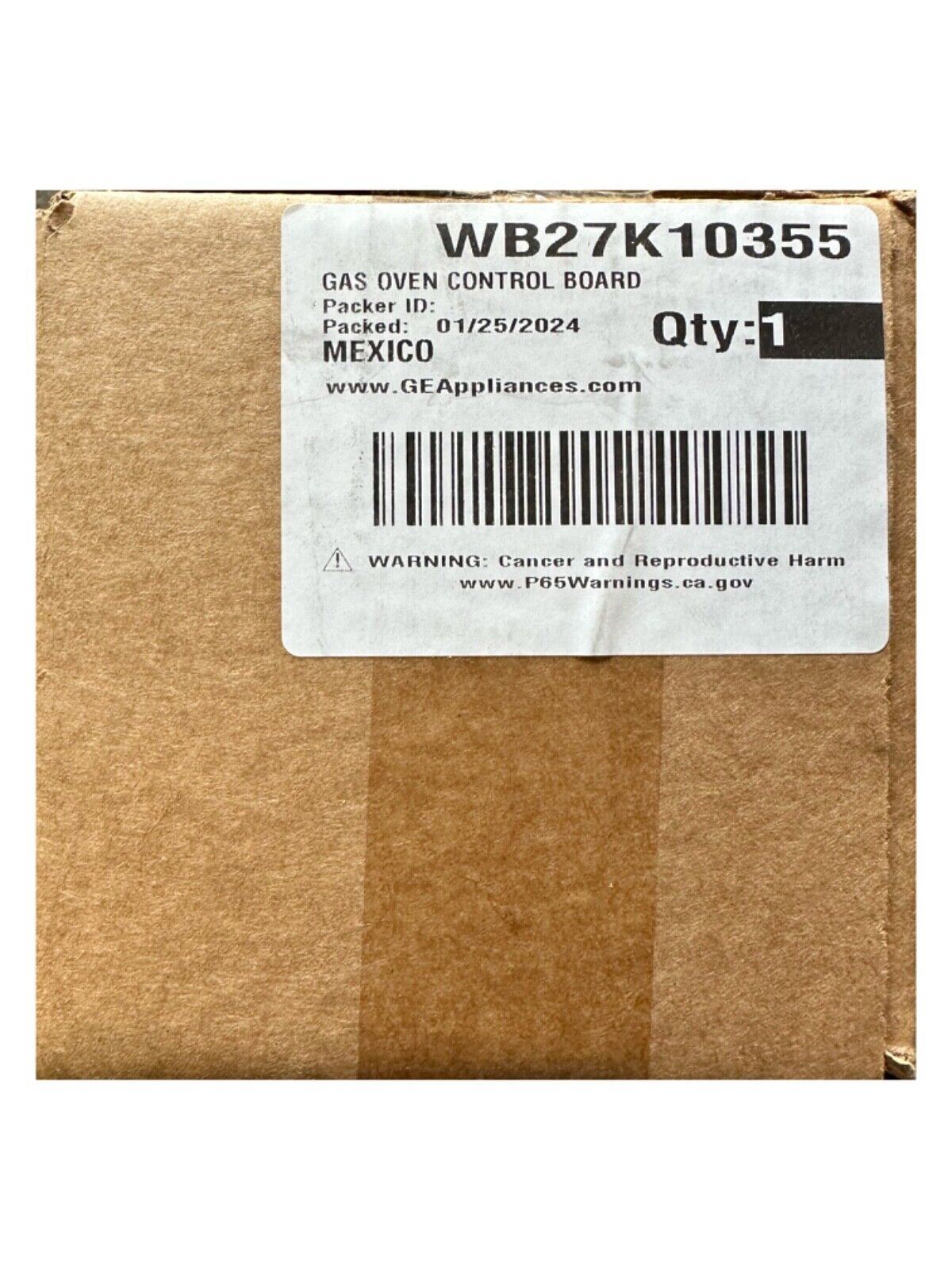 New OEM GE WB27K10355 Range Oven Electronic Timer Control