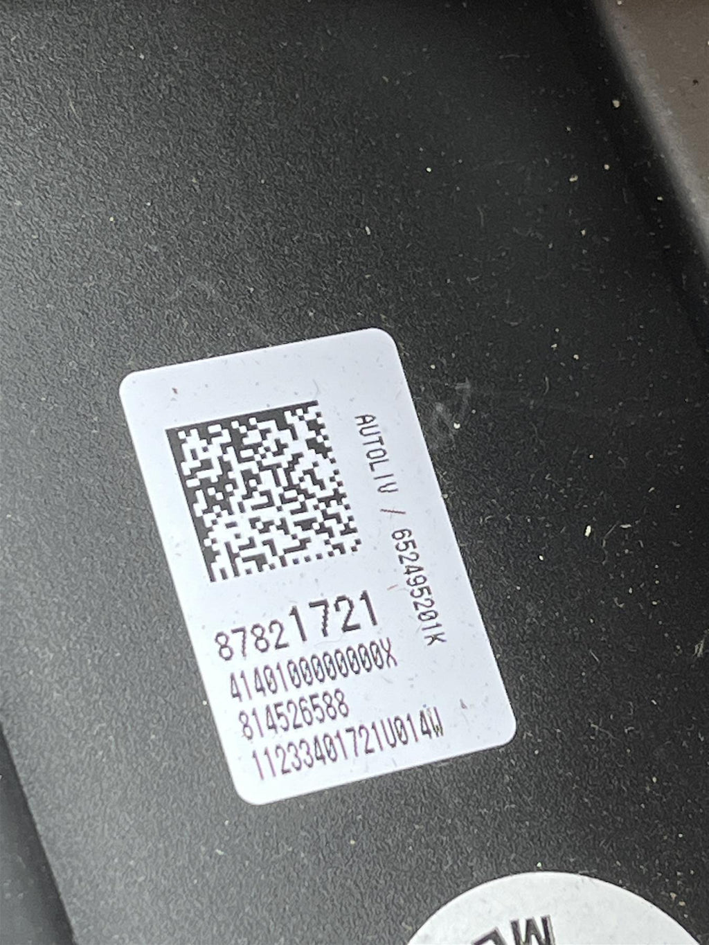 GM 87821721 Black Steering Wheel for Chevrolet Silverado GMC Sierra