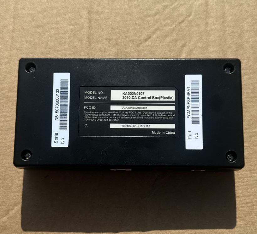 OEM Invision Revolution DVD Headrest Monitor Control Module Brain ECMPNFSPBKA1