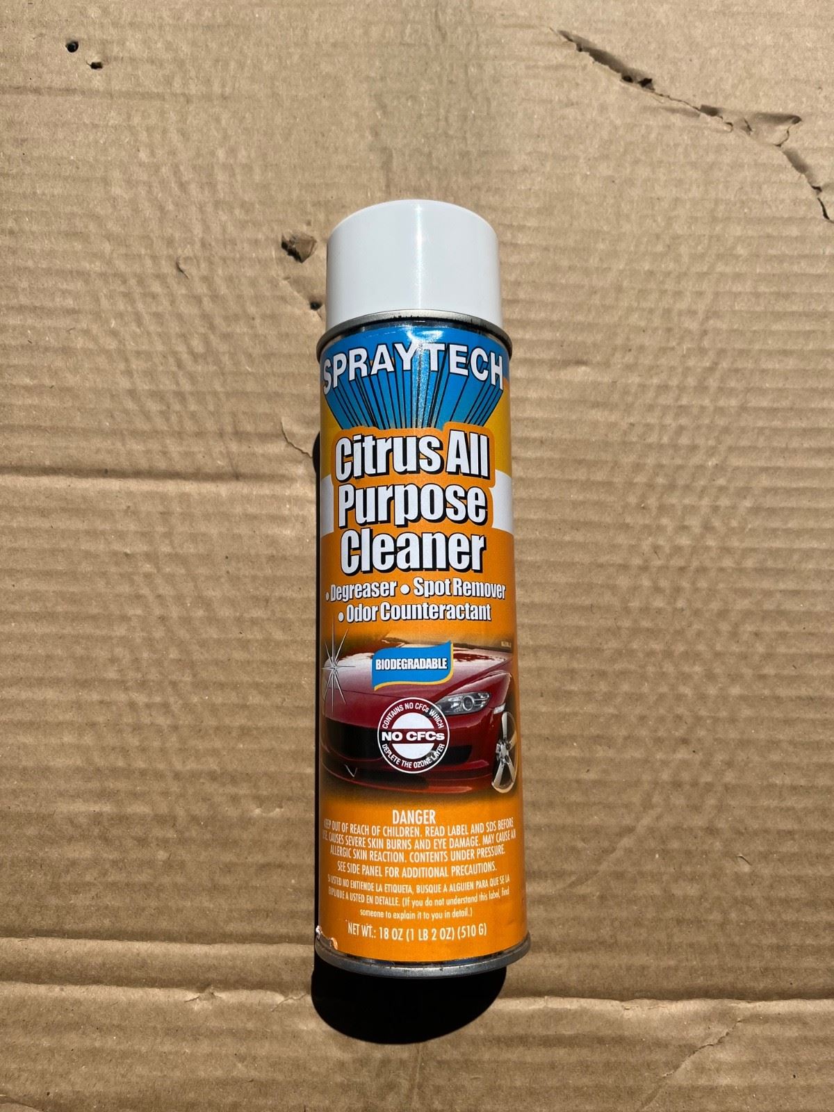Case of 12 - Spraytech 18 oz Spray All Purpose Foaming Cleaner Citrus
