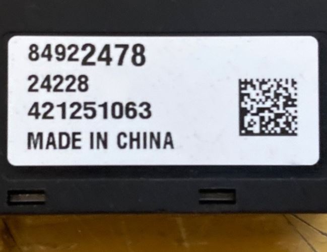 OEM | Radio Antenna Amplifier fits 2019-2025 GM 84922478