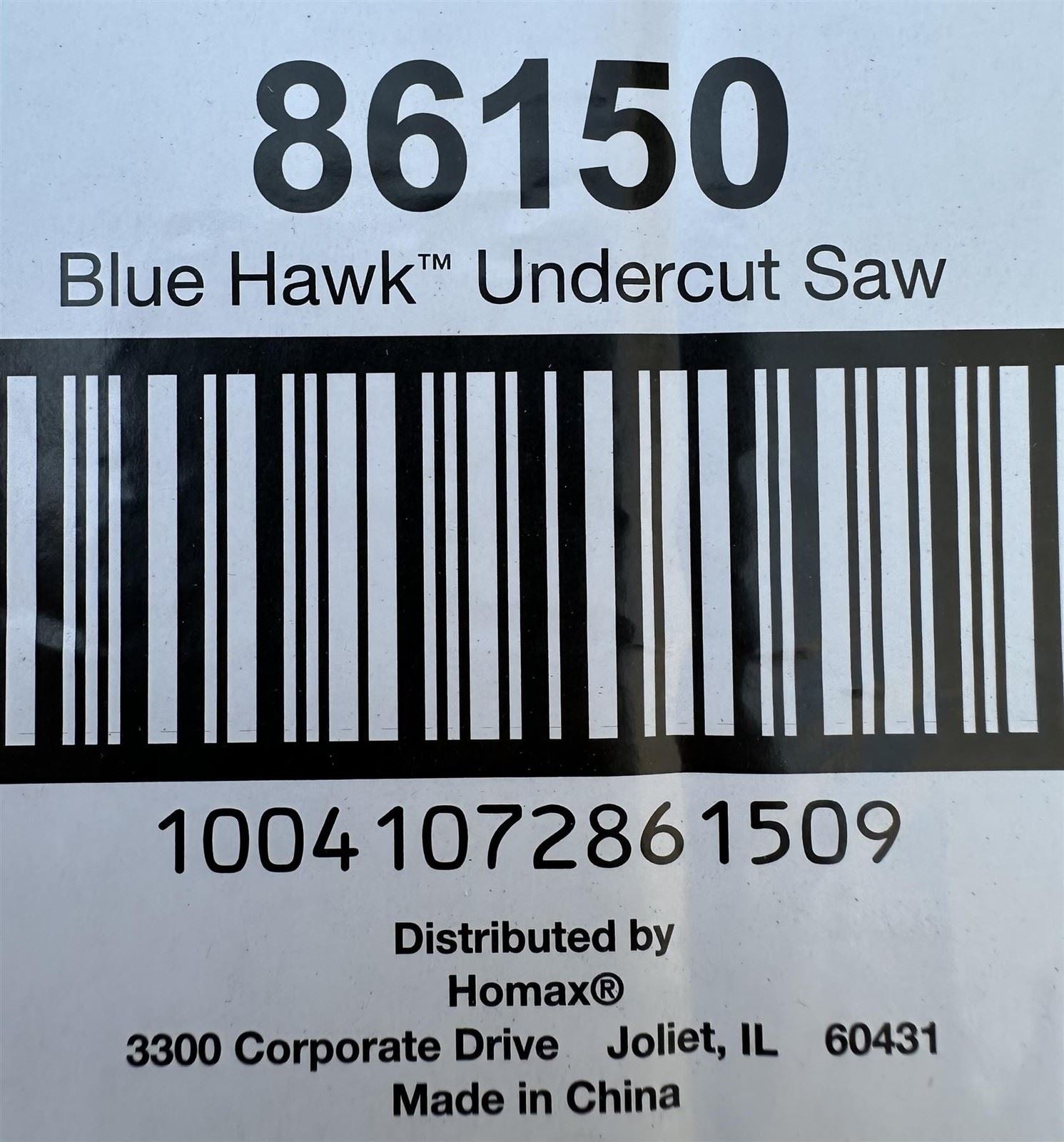 Undercut Saw by Blue Hawk Case of 6