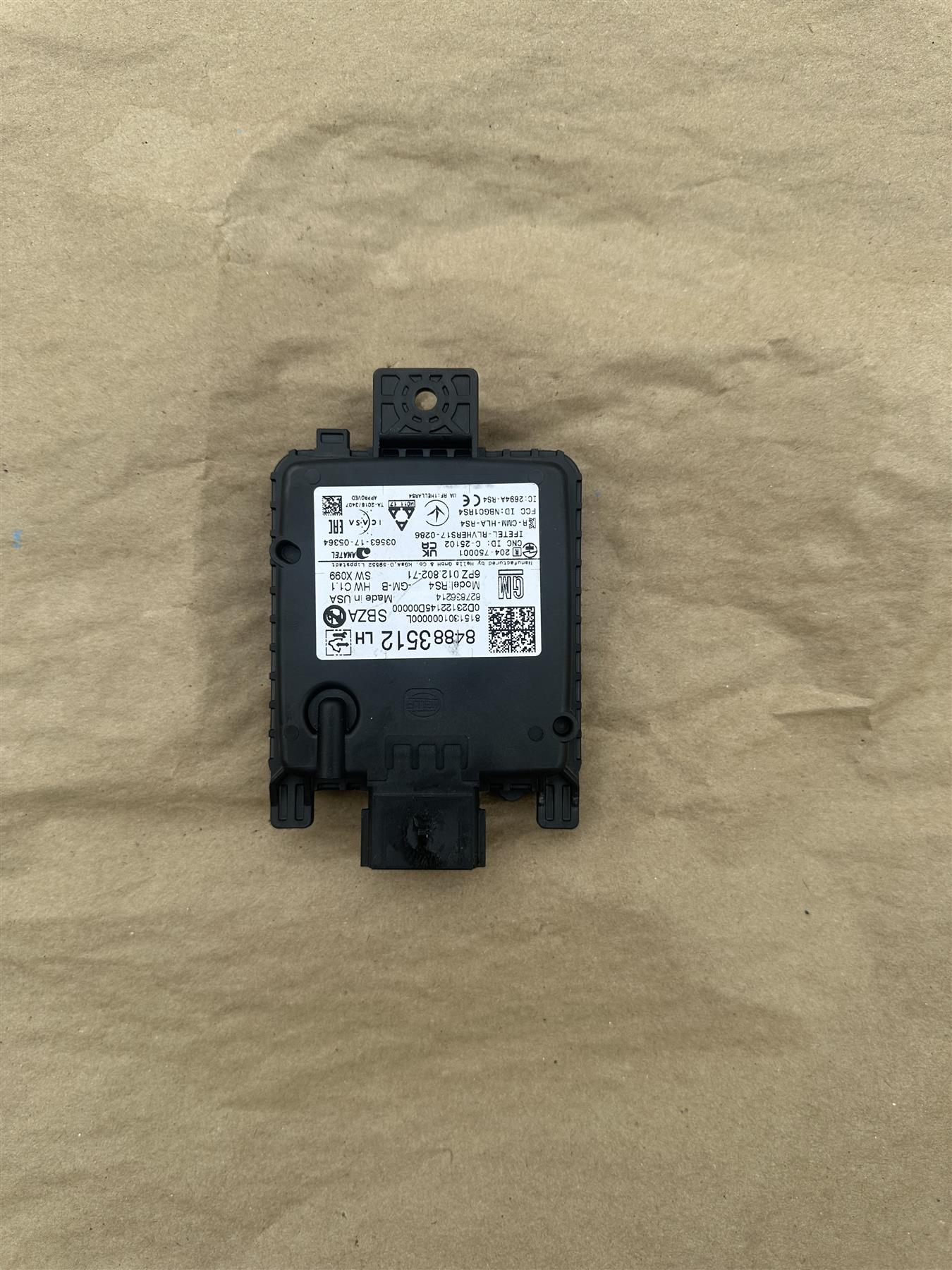 Genuine GM 84883512 Object Sensing Module - OEM Safety Distance Sensor