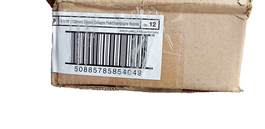 Liberty Classic Octagon Pull Handle 5-1/16" P40207C-CZ-CP Bronze Lot of 12