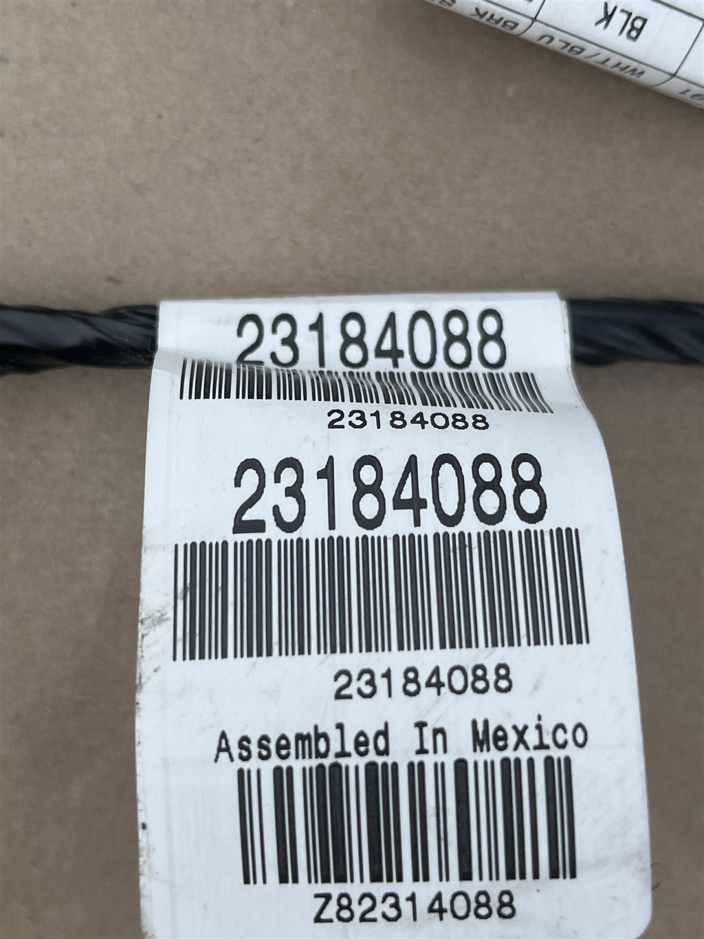 OEM GM Trailer Brake Control Wiring Harness Adapter 23184088 Silverado Sierra