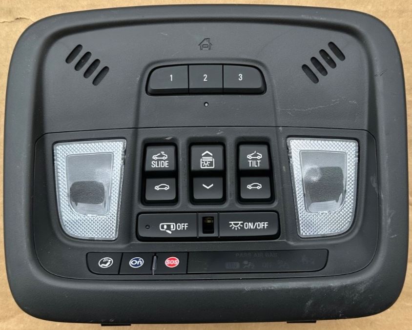 OEM | Overhead Console Fits 2022-2024 Traverse GM 85547018