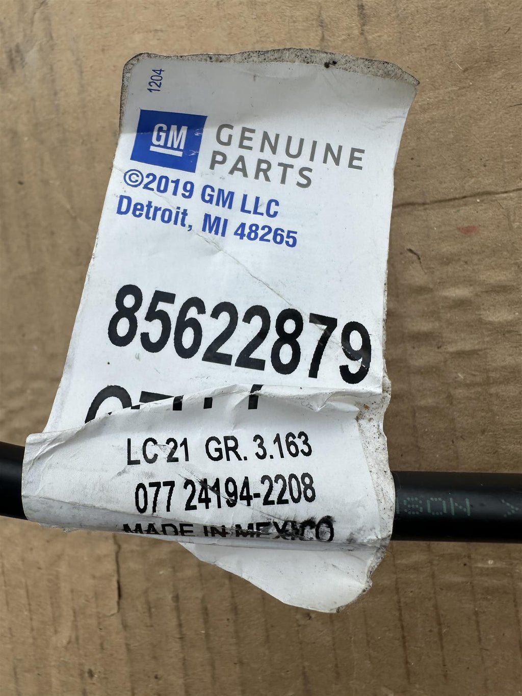 GM OEM 85622879 Fuel Pump Feed Hose Equinox Terrain New Other