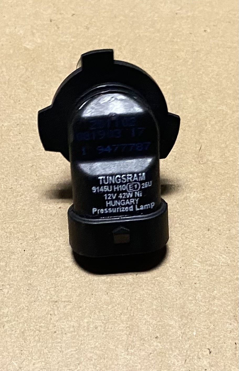 Genuine Tungsram 9145U H10 OEM Halogen Fog Light Bulb