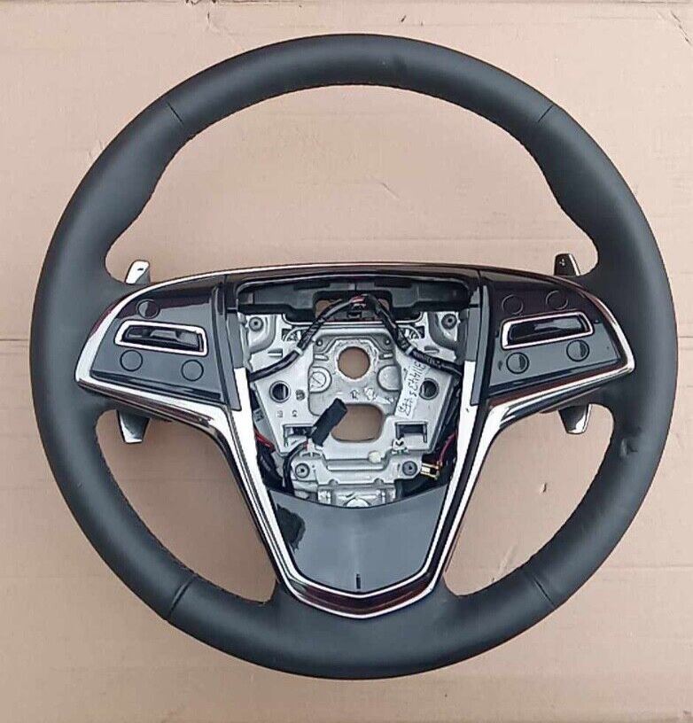OEM 2014-2019 Cadillac ATS Steering Wheel Paddle Shift Heated 23114433#B
