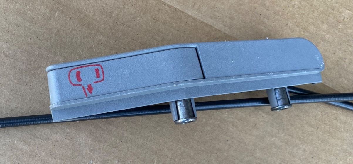 OEM | Side Door Latch Fits 2014 Corvette Ash Gray 22898889 GM