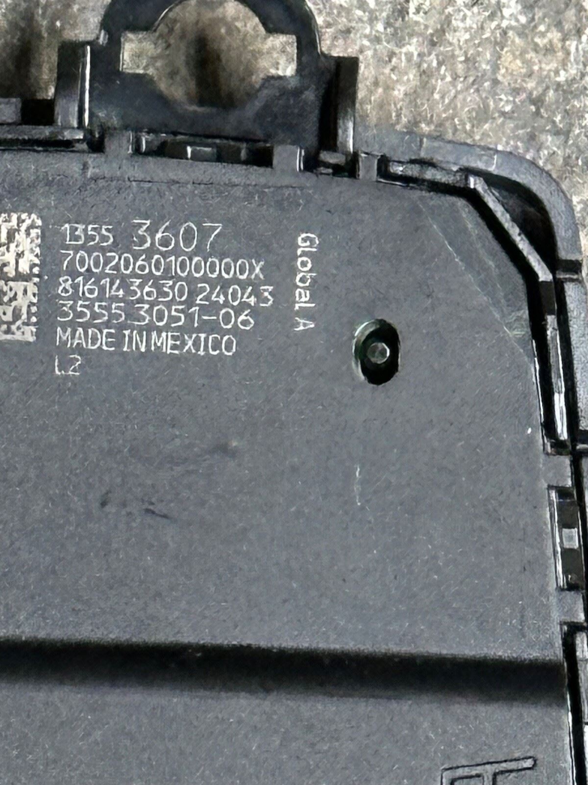 GENUINE GM PARTS 13553607 Cruise Control Switch