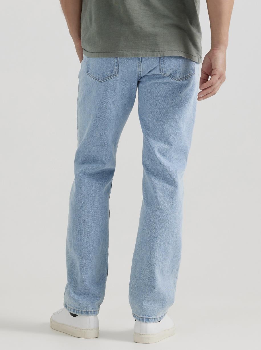 34 x 34 Regular Fit Low Stretch Wrangler Blue Jeans in Light Blue