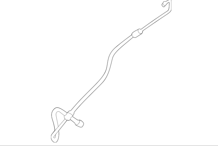 Genuine GM 86344982 Power Steering Fluid Hose Assembly (Pallet of 500)