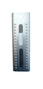 CE Smith Bolster Bracket Aluminum, 8",  Double Slot, Case of 12 10100A40