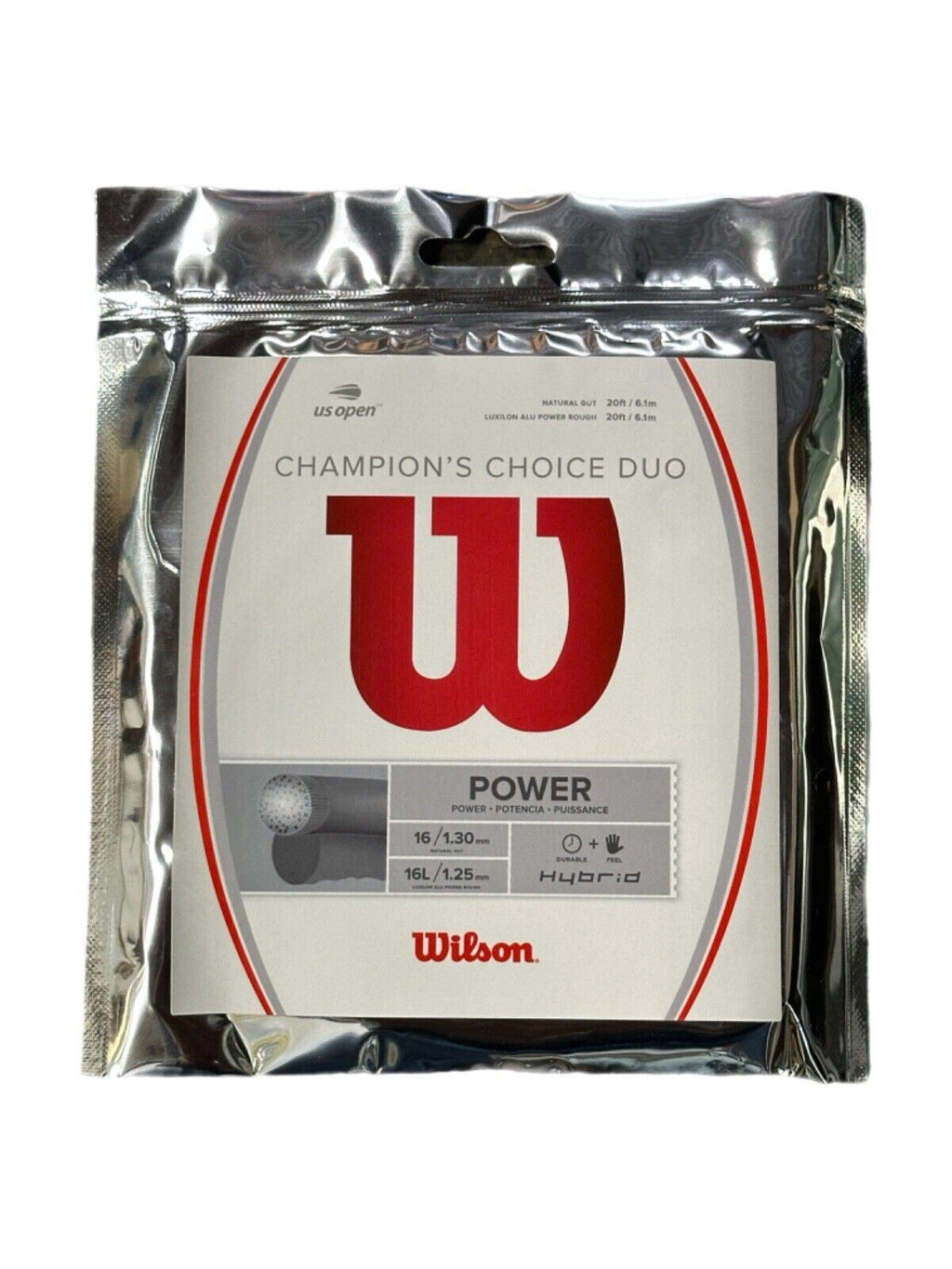Wilson Champions Choice Duo Hybrid Tennis String