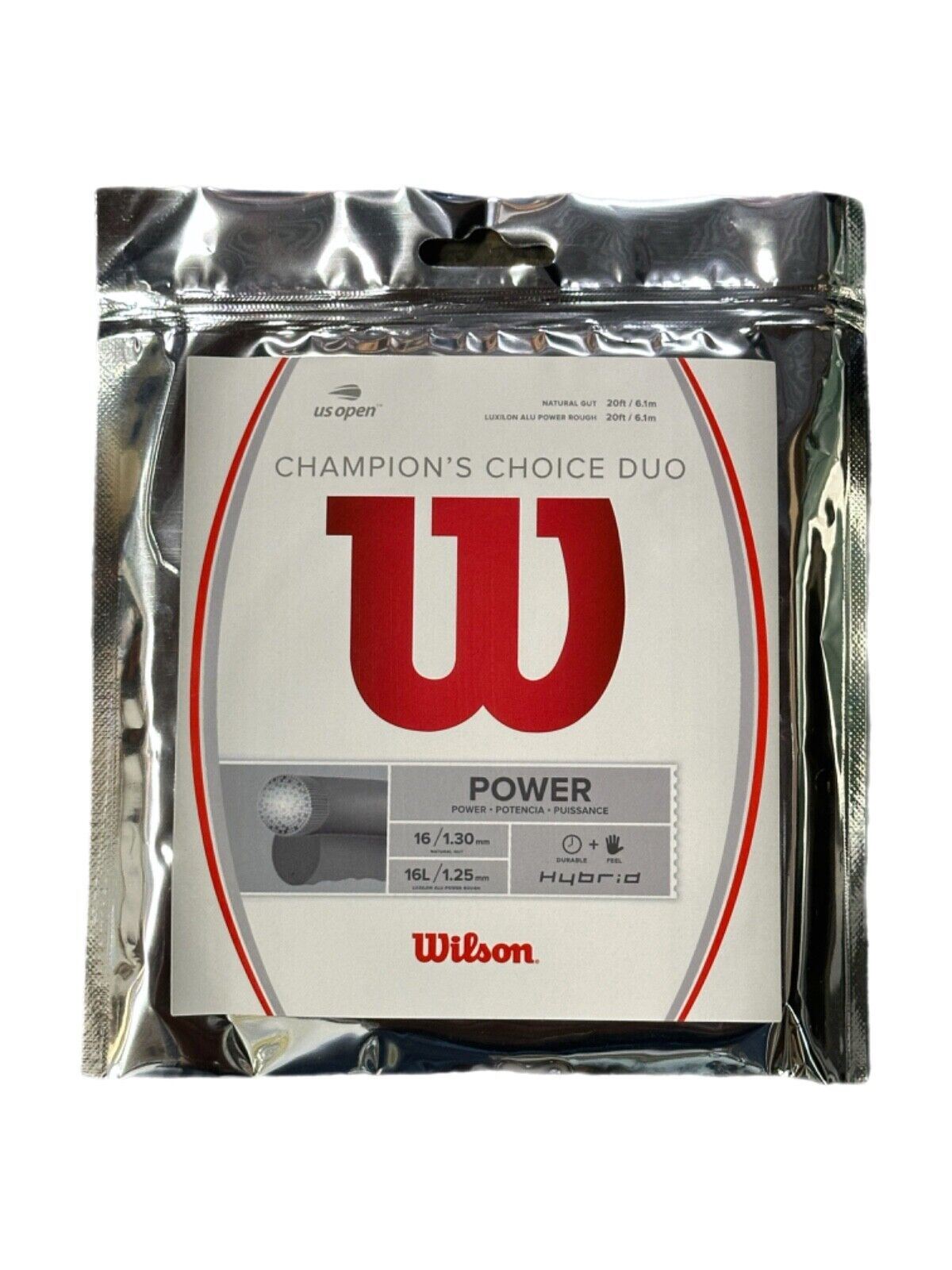 Wilson Champions Choice Duo Hybrid Tennis String